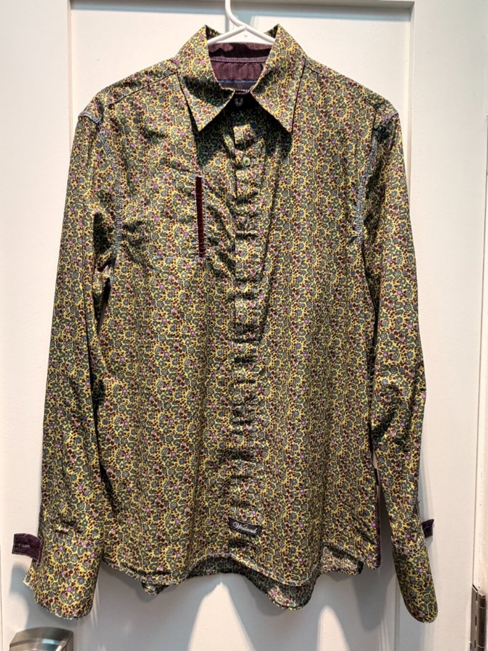 Scott Weiland for English Laundry men's button-down long-sleeve shirt - size M